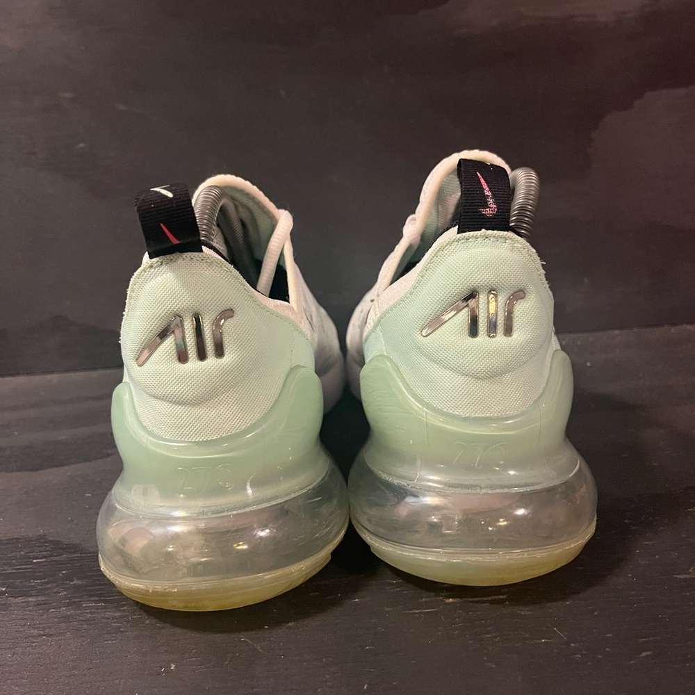 Nike Air Max 270 Womens Size 10 White Mint Foam Washed Teal Shoes DQ7652-100 - Picture 4 of 8